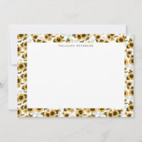 Boho Sunflower pattern