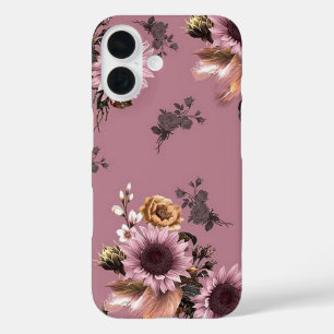 Boho Sunflowers iPhone 16 Case