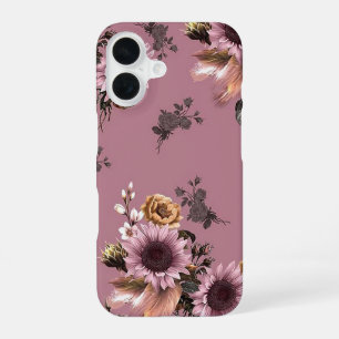 Boho Sunflowers iPhone 16 Case