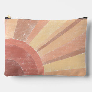Boho Sunrise Zipper Pouch