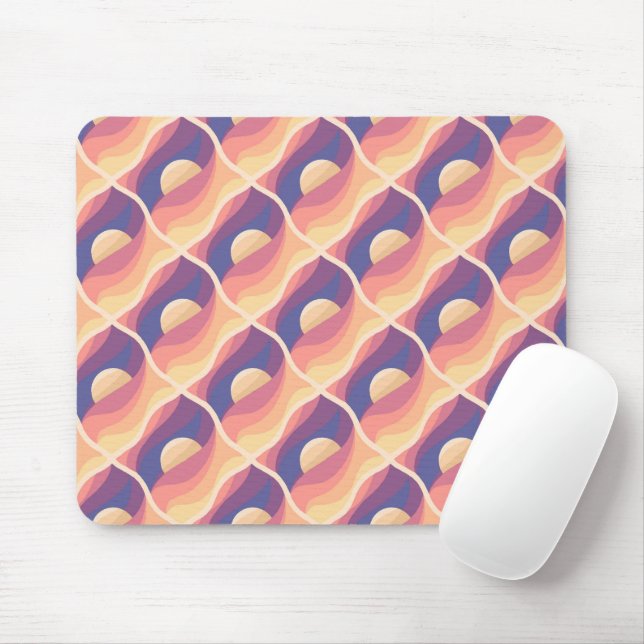Boho Sunset Mouse Pad (With Mouse)