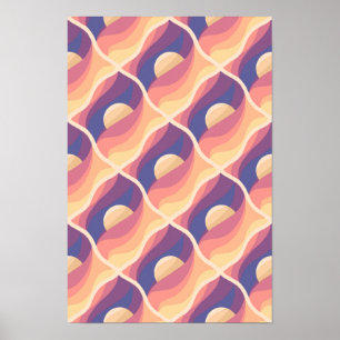 Boho Sunset Poster