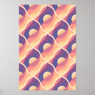 Boho Sunset Poster