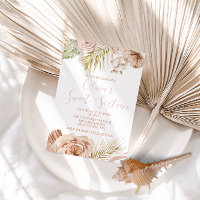 Boho Sweet Sixteen Floral 16th Birthday