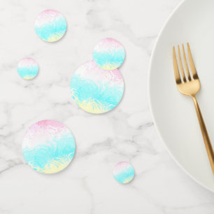 Boho Swirly Groovy Abstract Genderflux Pride Flag Confetti