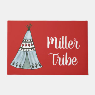 Boho Tent Customisable Door Mat