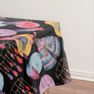Boho Tent Pattern Tablecloth
