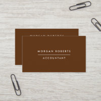 Boho Terracotta Accountant Lawyer or Professional