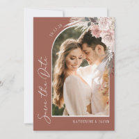 Boho Terracotta Photo Wedding