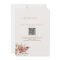 Boho Terracotta QR Code 2 in 1 Wedding