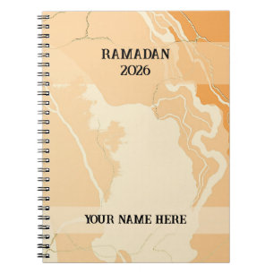 Boho Terracotta Ramadan Notebook