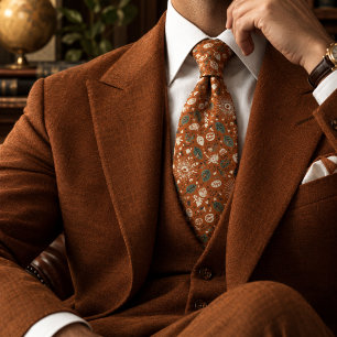 Boho Terracotta Tie