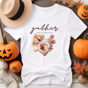 Boho Thanksgiving Dinner Feast T-Shirt