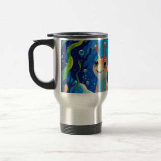 Boho Thermal Tumbler | Meg the Sea Snail Travel Mug