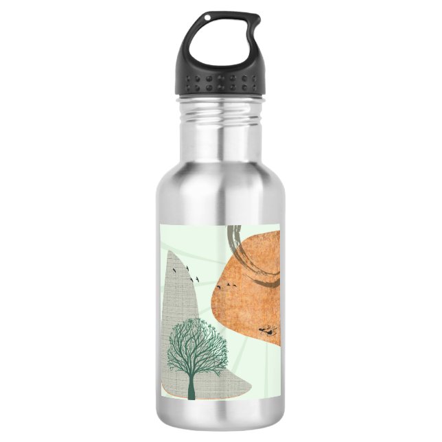Boho Tree 532 Ml Water Bottle (Front)