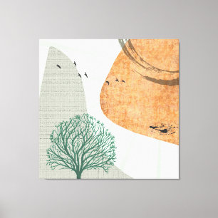Boho Tree Canvas Print