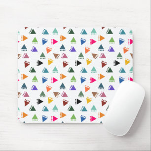Boho Triangles  Mouse Pad