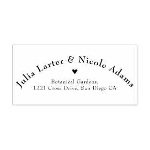 Boho Tribal feather Dreamcatcher Wedding Self-inking Stamp