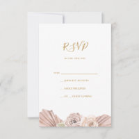 Boho Tropical Botanical | RSVP Card