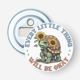 Boho Turtle Every little Thing positivity Hippie Bottle Opener