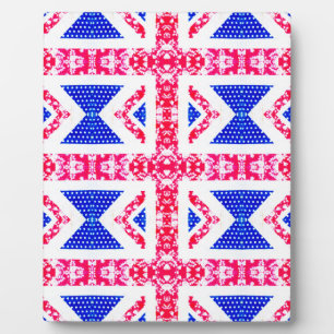 boho union jack plaque