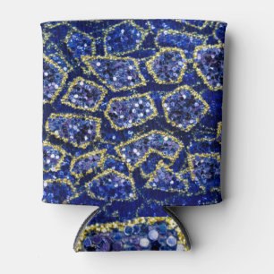 Boho Velvet Lace: Vintage Trim Can Cooler