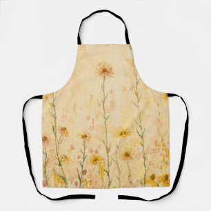Boho Vintage Wildflowers Apron