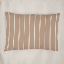 Boho Warm Neutral Striped Pattern Minimalist Tan