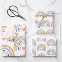 Boho Watercolor Rainbow