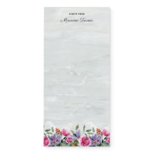 Boho Watercolor Wildflower Floral Personalise Name