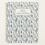 Boho Watercolor Wildflower Personalised Name 2025 Planner<br><div class="desc">Embrace a touch of nature with this Boho Watercolor Wildflower Personalised 2025 Planner. Featuring delicate hand-painted wildflowers in soft, earthy tones, this planner brings a whimsical, bohemian vibe to your organisation. Perfect for adding a bit of natural beauty to your daily routine, it’s both functional and stylish. Personalise it with...</div>