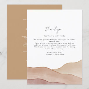 Boho Watercolour Abstract   Gentle Fawn      Menu