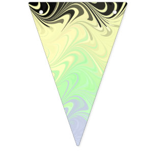 Boho Wavy Marbled Abstract Cassgender Pride Flag