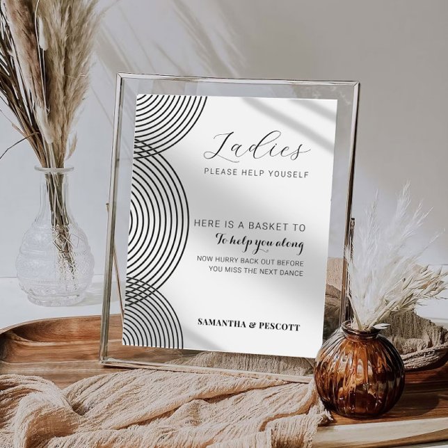 Boho wedding bathroom sign (Creator Uploaded)