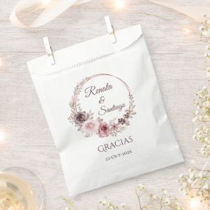 Boho Wedding Favour Bag
