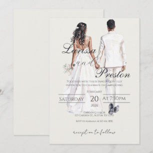 Boho Wedding Invitation