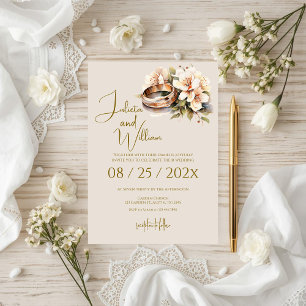 Boho Wedding Invitation