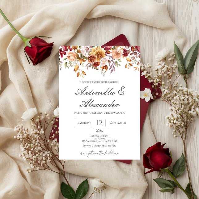 Boho Wedding Invitation (Creator Uploaded)