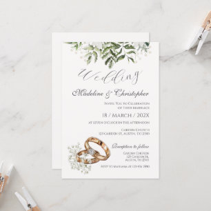 Boho Wedding Invitation