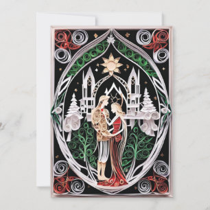 Boho Wedding RSVP Invitation