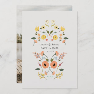 Boho Wedding Save the Date