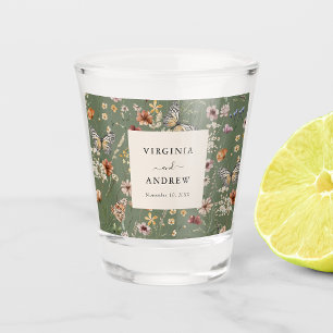 Boho Wedding Shot glass