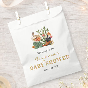 Boho Western Baby Shower Favour Bags