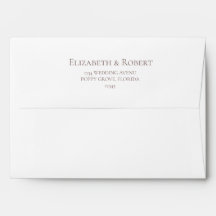 Boho White and Pale Pink Roses Wedding Envelope