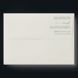 Boho White Rose Floral Flower Garden Wedding Envelope<br><div class="desc">This is a Boho White Rose Floral Flower Garden Wedding Envelope.</div>