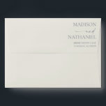 Boho White Rose Floral Flower Garden Wedding Envelope<br><div class="desc">This is a Boho White Rose Floral Flower Garden Wedding Envelope.</div>