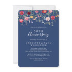 Boho Wildflower 50th Wedding Anniversary