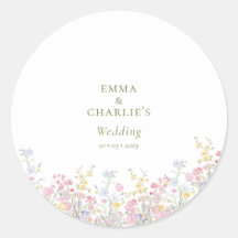 Boho Wildflower Elegant Wedding