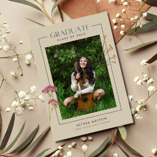 Boho Wildflower Girl High School Graduation