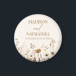 Boho Wildflower Wild Flower Floral Garden Wedding Magnet<br><div class="desc">These are Boho Wildflower Wild Flower Floral Garden Wedding Magnets!</div>